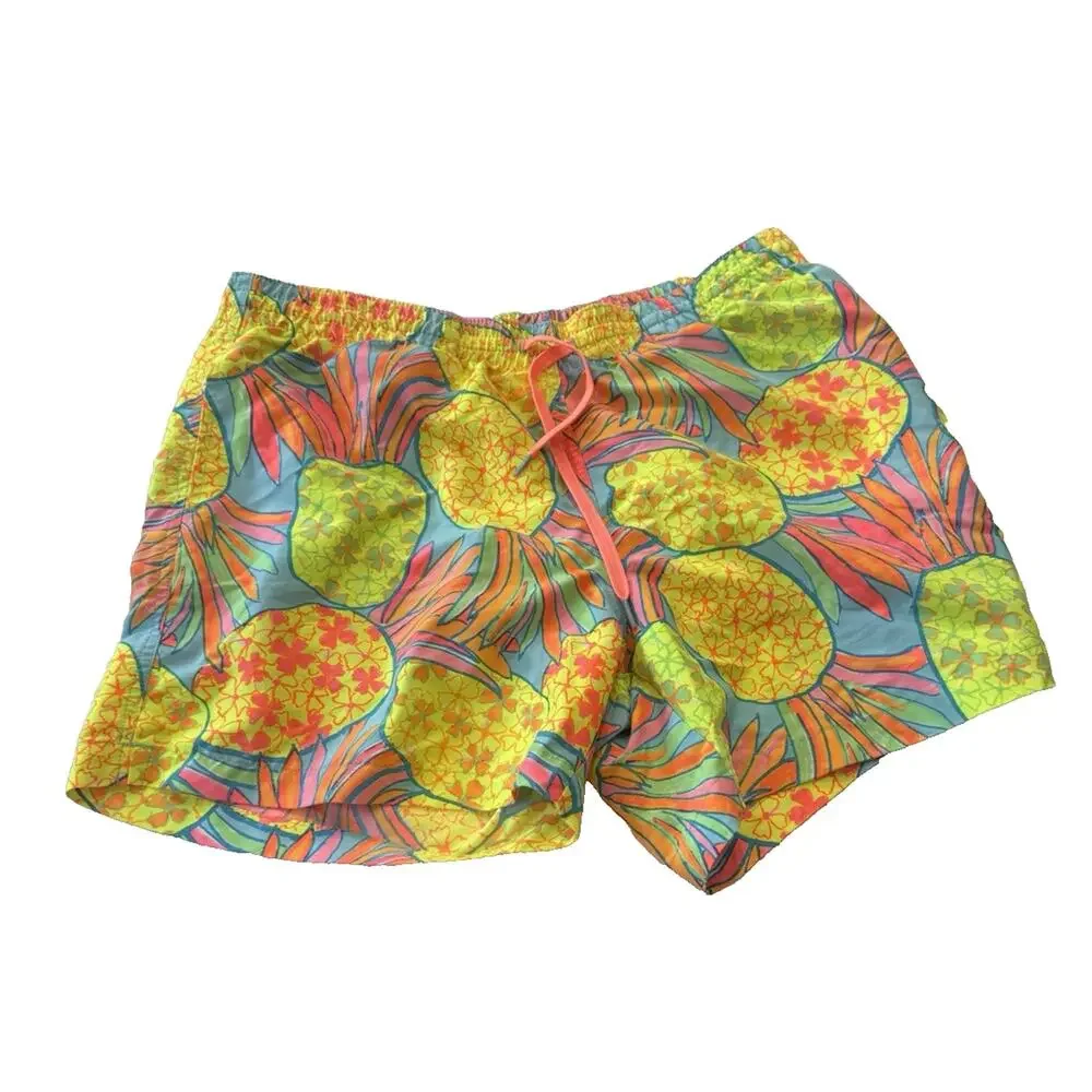 Chubbies Men's Swim Trunks Large Colorful Pineapple 5.5in Inseam Quick Dry Short